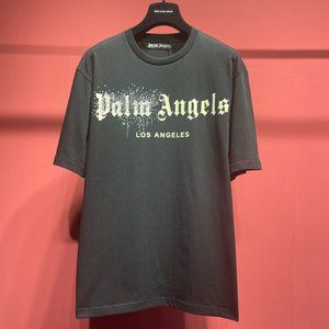 Palm Angels Lacquer Rhinestone Short Sleeve